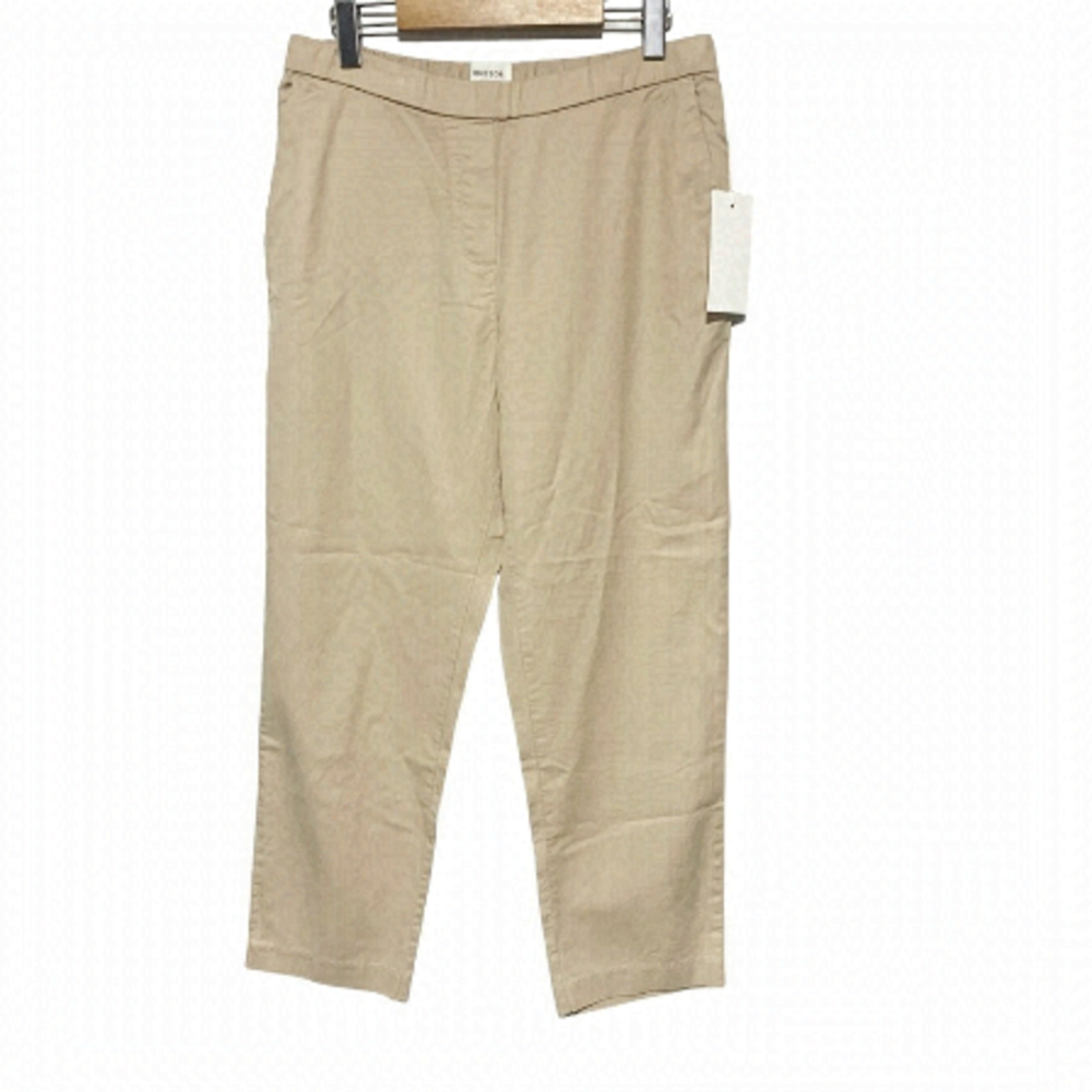 Nwt Hudson North Linen Blend Everyday Taupe Color Pants Size M
